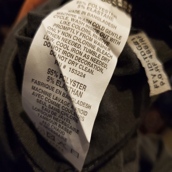 Rainforest Gray Long Sleeve Shirt Casual Athletic Wear Men's Size Medium - Picture 5 of 8